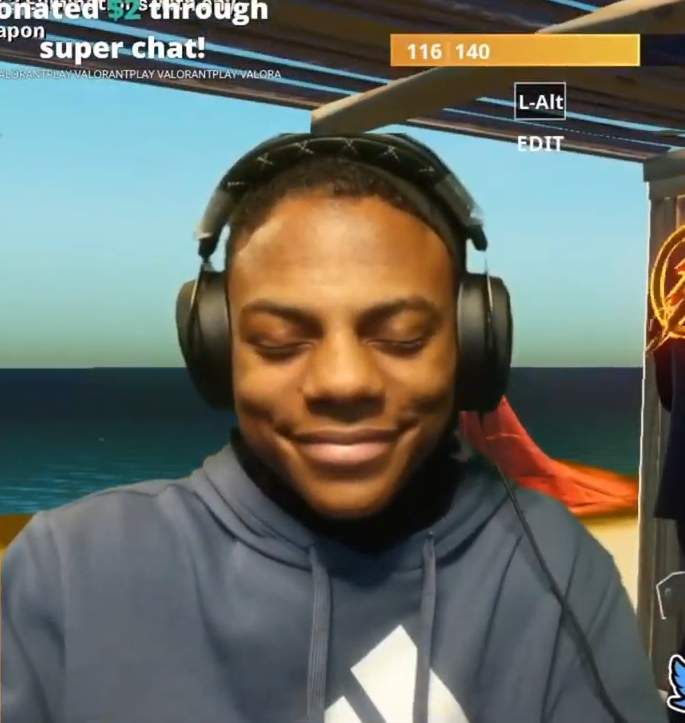 IShowSpeed Holding Laugh meme template