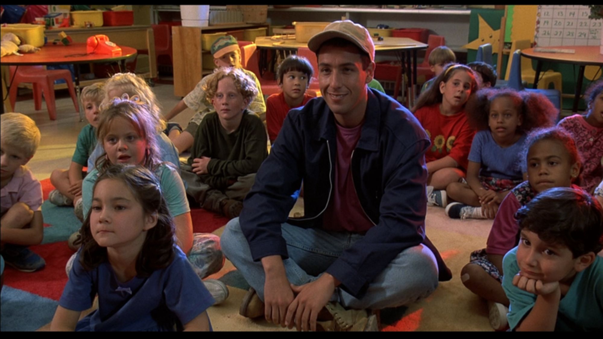 Adam Sandler With Kids meme template