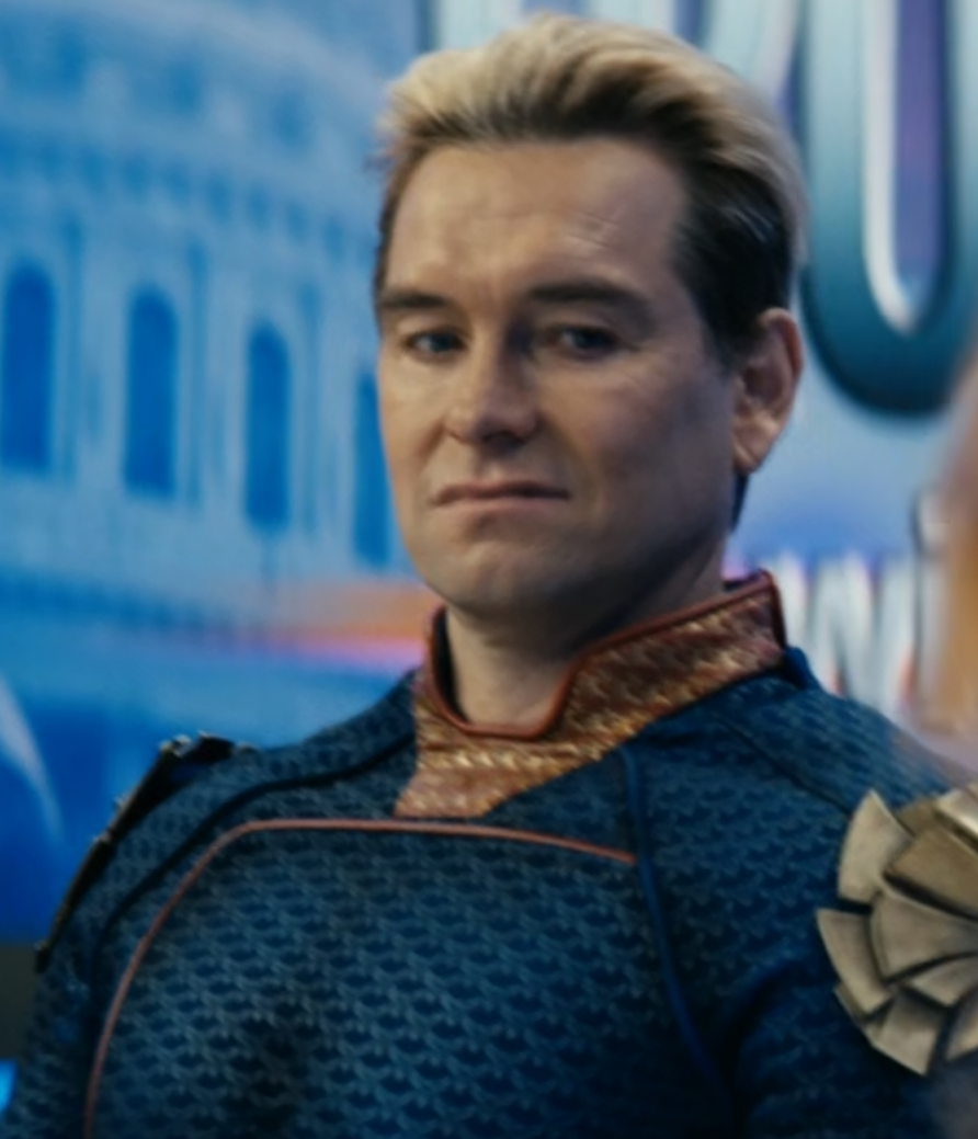 Disgusted Homelander meme template