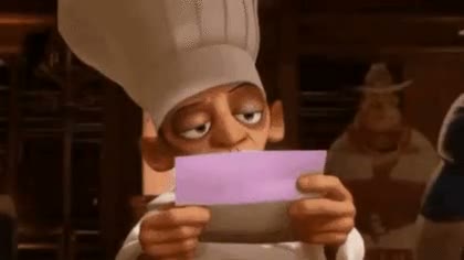 Chef Skinner Letter GIF meme template