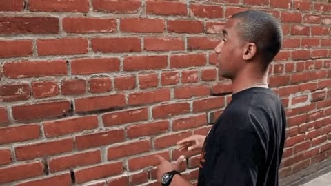 Talking to a Wall GIF meme template