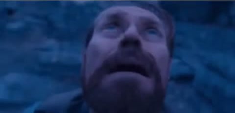 Willem Dafoe Looking Up GIF meme template