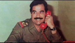 Saddam Hussein meme template