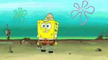 Spongebob Searching GIF