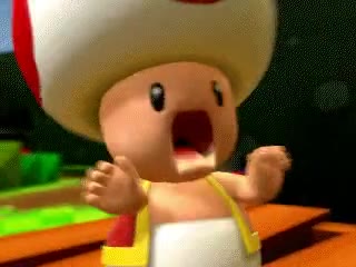 panic toad GIF meme template