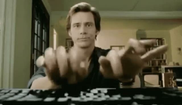 Keyboard Typing GIF meme template