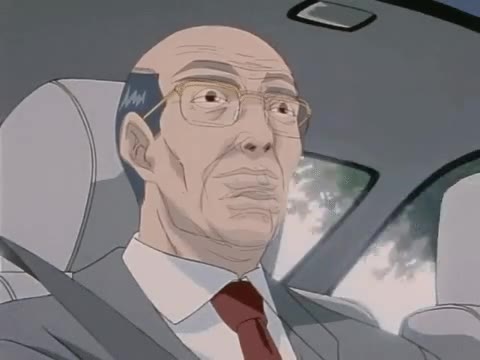 Anime Man in Car meme GIF meme template
