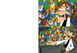 A Platypus Perry the Platypus meme template