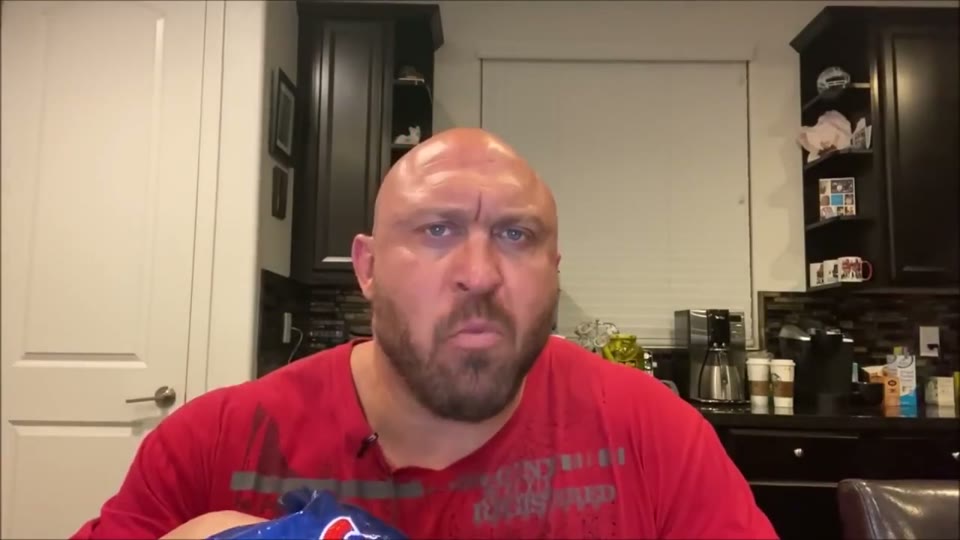 bald guy eating chips GIF meme template