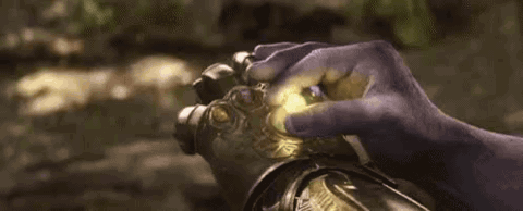 thanos power up GIF