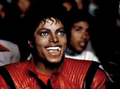 Michael Jackson popcorn GIF meme template