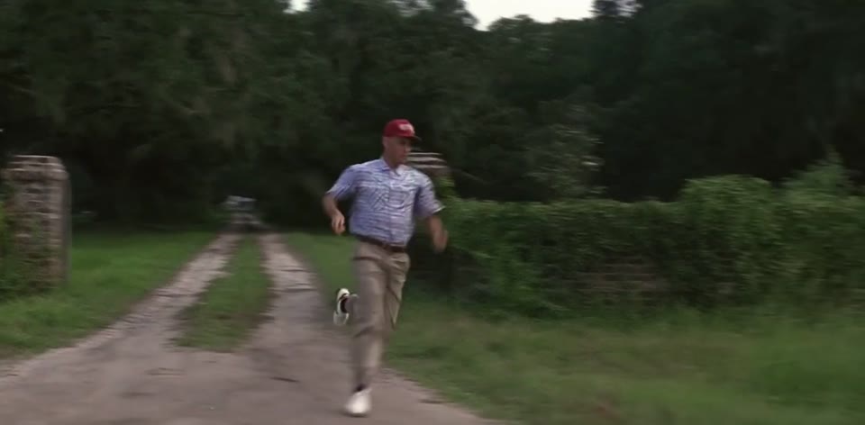 Forest Gump Running GIF meme template