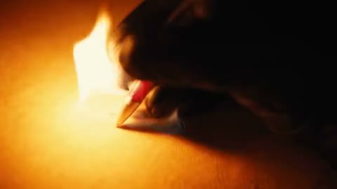 Gunna Fire Writing GIF meme template