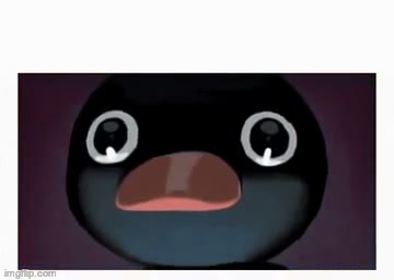 Uncanny Pingu GIF meme template