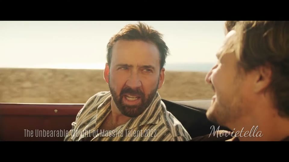 Nicolas Cage and Pedro Pascal GIF meme template