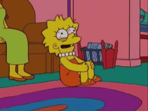Lisa Rocking GIF meme template