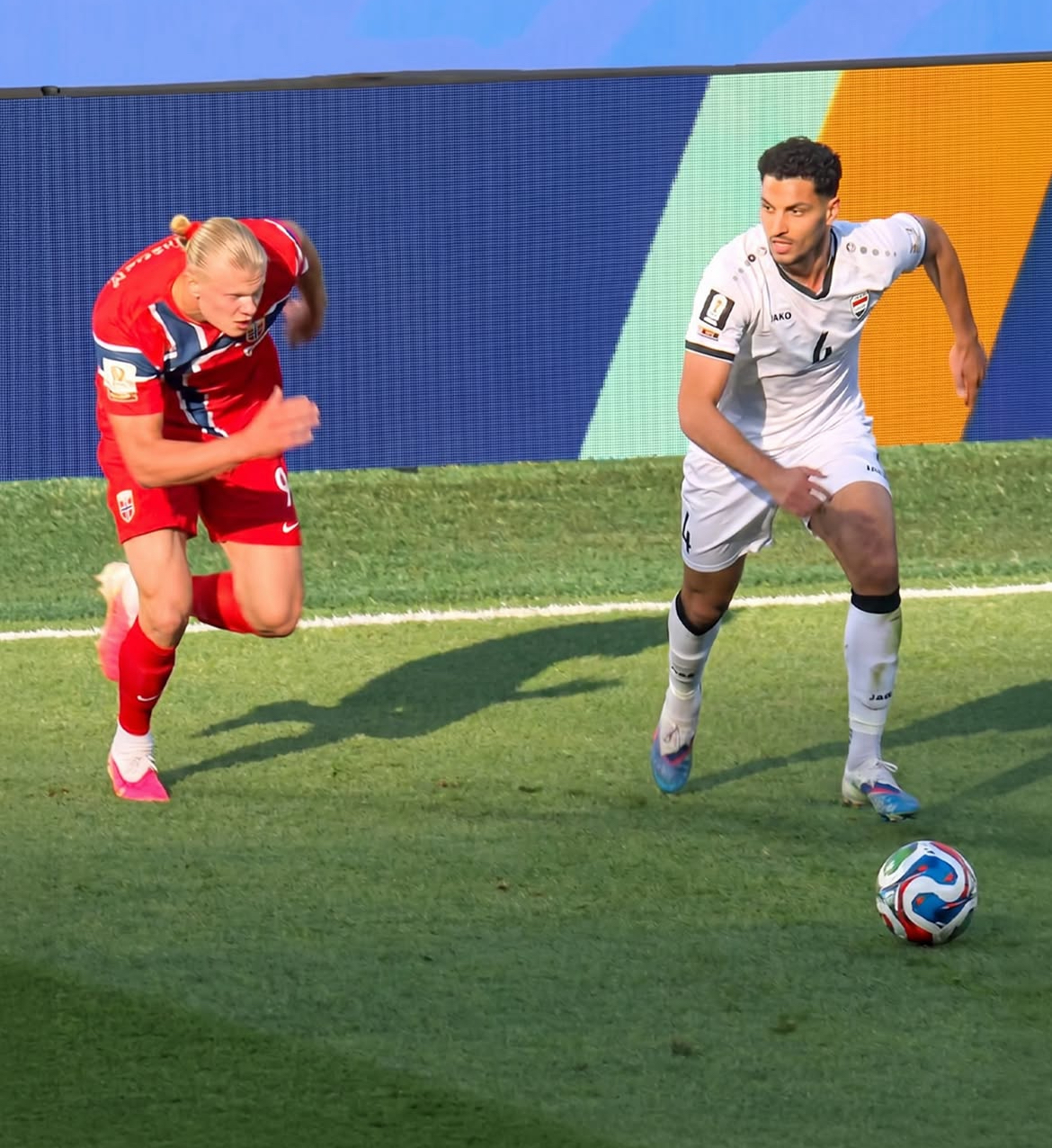 Haaland Chasing meme template