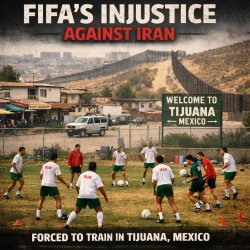 FIFA's Injustice Against Iran meme template