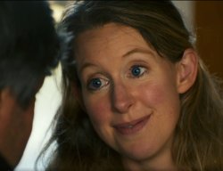 Elizabeth Holmes "I'm always being real" meme template
